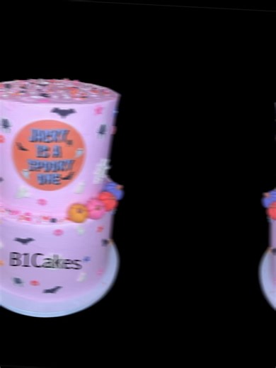 Delicious Halloween-Themed 1st Birthday Cake