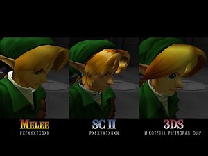 Ship of Harkinian mods: Melee vs SC II vs 3DS - Side by side comparison