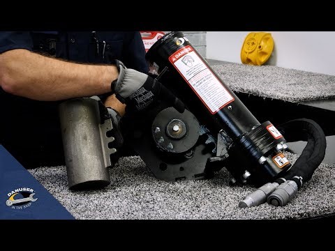 In the Shop - Run diagnostics on your Danuser T3 post driver