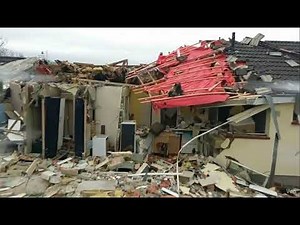 Massive House Explosion Aftermath | Drone Footage (4K Cinematic View)