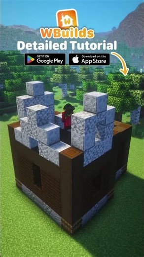 Small Dark Oak House 🌲🏠
