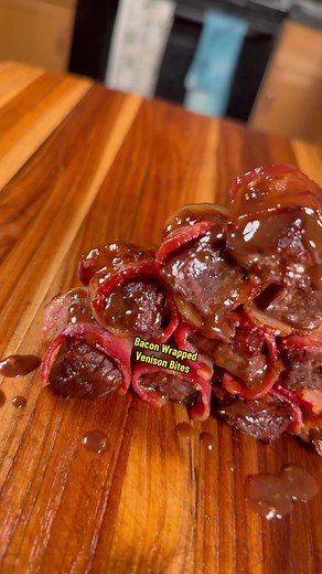 Delicious Bacon Wrapped Venison Bites Recipe