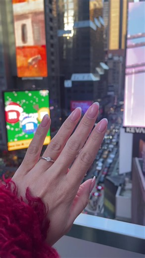 Engaged in New York City: A Stunning Diamond Moment