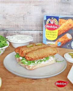 189K views · 7.1K reactions | Raise your hand if you love a Birds Eye Chunky Fish Finger butty for tea! ‍♂️ Try adding a bit of rocket and pickle to the classic mayo and bread combo to add more goodness to teatime. For more recipes visit BirdsEye.co.uk/helpfulideas. #WhatsForTea | Birds Eye | Facebook