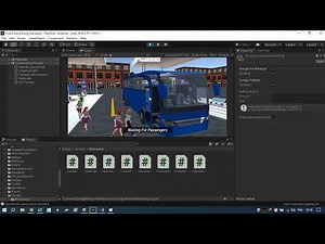 Coach Bus Driving Simulator Unity Game Source Code