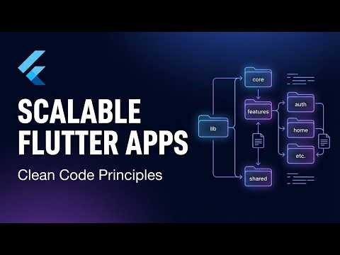 Architecting Scalable Flutter Apps in 2026 — Clean Code & Project Structure for Beginners