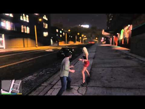 GTA 5 prostitute fight