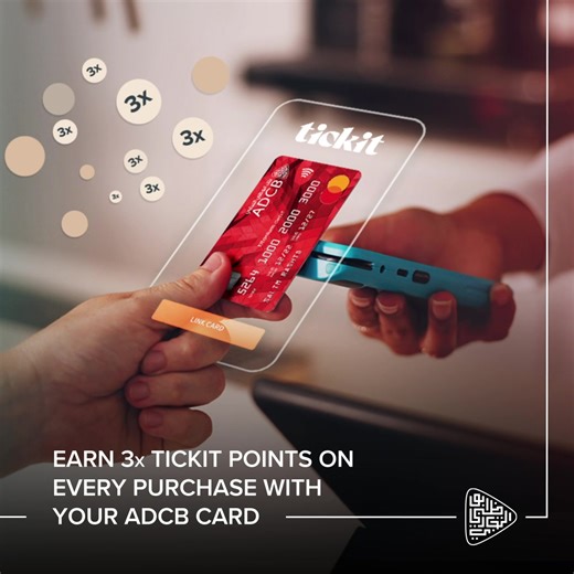 1.3K views · 31 reactions | Make the best of the shopping season with your #ADCB Credit or Debit Card. Earn 3x Tickit points with every purchase on the Tickit app. Offer valid until 15th January 2024. Learn more on adcb.com/tickit. Terms and Conditions apply. | Abu Dhabi Commercial Bank | Facebook