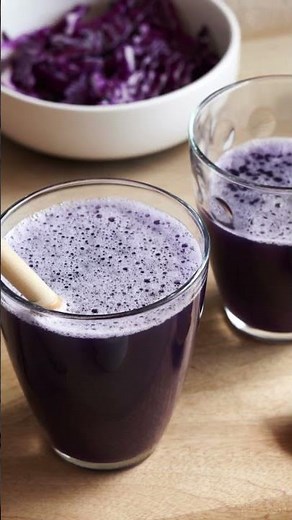 🔴1 segredo do Suco de repolho roxo com maçã que você não conhecia #shorts #dicas #sucodetox #frutas