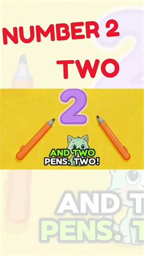Learn Number 2 ✌️ | Counting for Toddlers