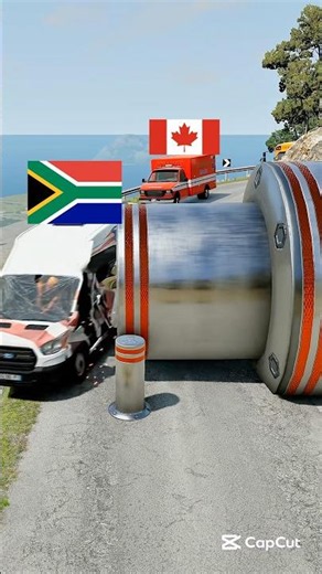 🚗 BeamNG Drive - World Cup Round of 32 Begins! #beamngdrive #beamngdrive #brazil #japan