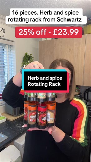 Schwartz Herb and Spice Rotating Rack at 25% Off