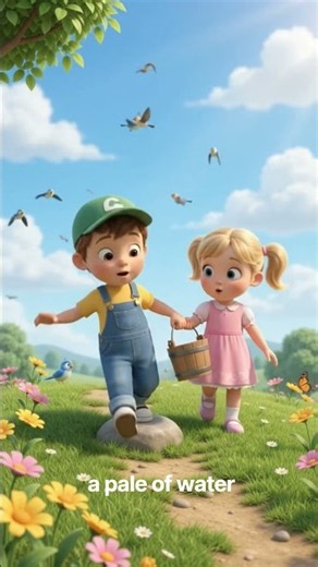 Jack and Jill 🪣⛰️ | Nursery Rhyme for Kids | Fun Kids Songs.