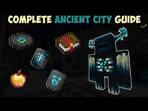 The COMPLETE Guide to Ancient Cities in Minecraft Survival