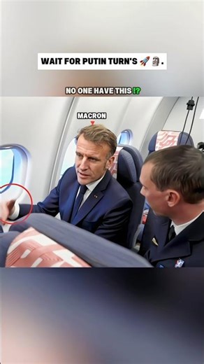 Putin 🇷🇺 vs Macron 🇫🇷 Security Escort 🔥 WhoStronger Protection? #rafale #escort #macron