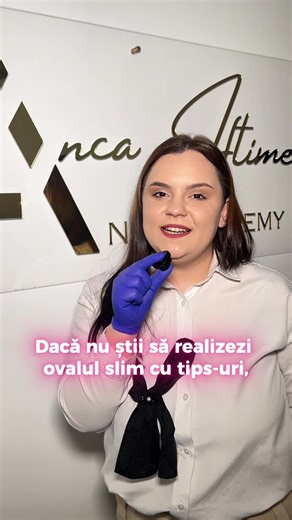 28 martie – București Susțin un curs de perfecționare dedicat formei OVAL SLIM cu tipsuri. Tehnică modernă, structură corectă și detalii care fac diferența în rezistență și aspect. Dacă vrei să duci lucrările tale la următorul nivel, acesta este cursul pentru tine. Au mai rămas doar 2 locuri. Rezervă-ți locul acum.