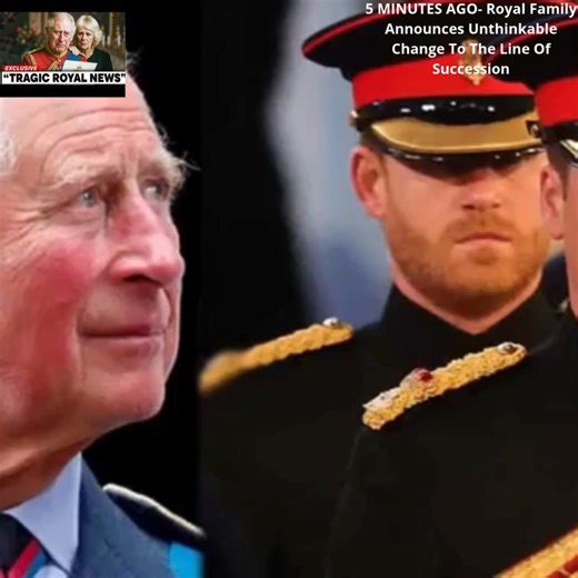 5 MINUTES AGO- Royal Family Announces Unthinkable Change To The Line Of Succession | Gaddis Que
