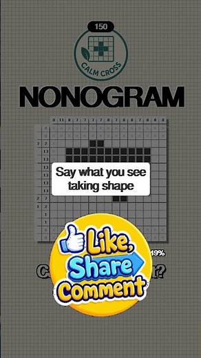 Nonogram 15x15 Easy Complete Solution #150 #picross