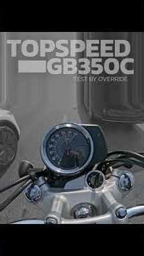 มาแล้ว Topspeed Honda GB350C by OverRide