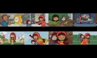 Mix of 8 videos from youtube : WordGirl Season 3 (8 episodes at once)