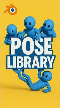 Guarda y reutiliza poses con Pose Library en Blender