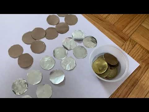How to make a coin battery - science experiment