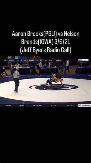 Hi everyone! Here is part of the Aaron Brooks vs Nelson Brands match during the 2021 Big Ten Wrestling Championships. Please like this video and follow me for more awesome content! Comment your thoughts down below and check out my TikTok and YouTube accounts. The links are in my bio. Thank you and enjoy the video! Come and join the team! 👍❤️🫶🤼📸🇺🇸 #aaronbrooks #nelsonbrands #pennstate #iowa #collegewrestling #2021 | Sullivan Mason Random Vids