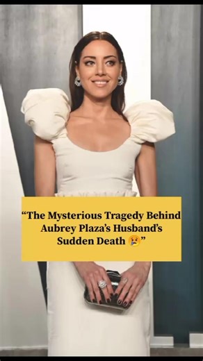 “The Mysterious Tragedy Behind Aubrey Plaza’s Husband’s Sudden Death 😢” #viral #usa #trending