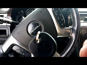 How to program 2007 GMC Yukon Denali ignition key