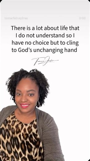 Hold on to God’s unchanging hand | 🎧Dani Leigh - G.O.D