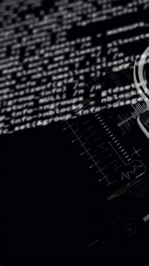 Code, System, Live Wallpaper. Free Stock Video