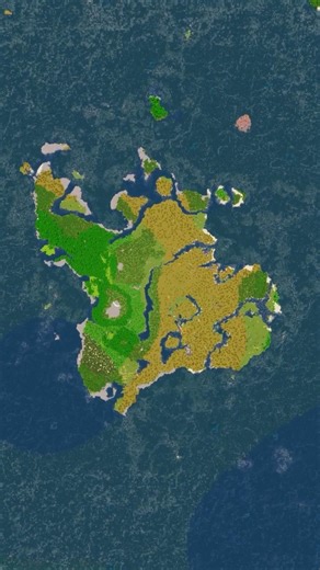 This Huge Minecraft Island Seed Has 3 Villages!