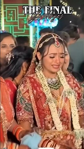 Indian Bride Vidaai Moments |Family Emotions| Bride Cry |Final Goodbye |Wedding Bidaai | Lehenga