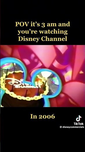 Disney Channel commercial 2006 #2006