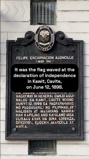 The Woman Who Made Our First Flag Lived Here- Why No Flag?🚩 #philippineindependenceday #discoverph