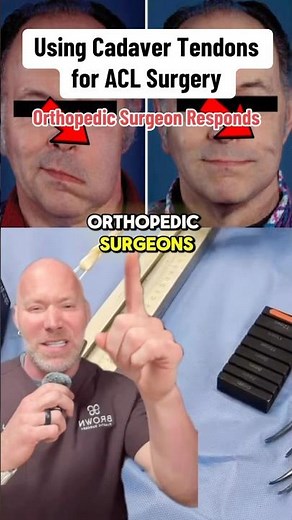 Cadaver Tendon for ACL Surgery!