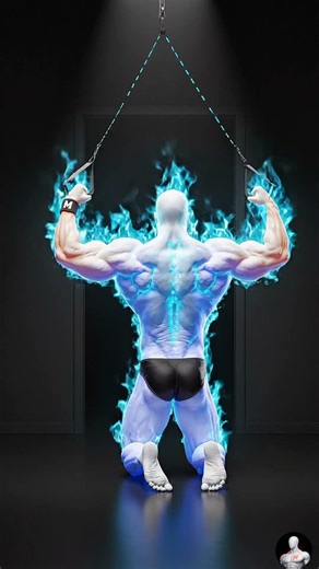 No Pull-Ups? Build a WIDE Back at Home 🔥😳. #gymmotivation #gym #gymworkout