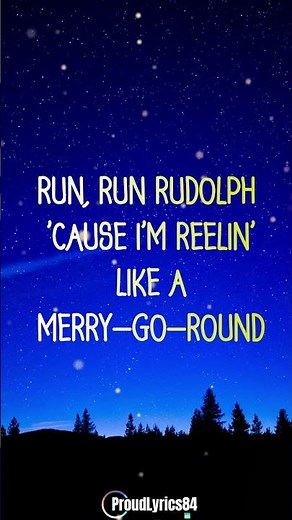Run Rudolph Run, Chuck Berry (Lyrics)