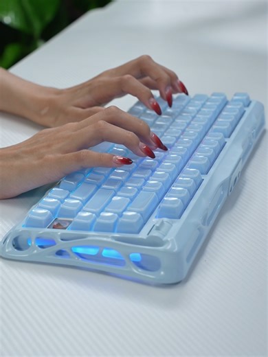 Mercury K1 Special Edition - Ice Blue Keyboard Review