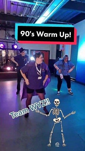 Team WYZ doing a warn up from the 1990s!! #wyz #yoofy #warringtonyouthzone #warrington
