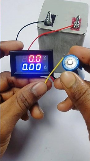 100V 10A Dual LED Voltmeter Ammeter Monitor Panel Connection #shorts #digitalmeter #voltmeter