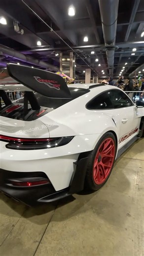 Porsche 911 GT3 RS 992 White & Pyro Red #shorts #porsche911 #gt3rs