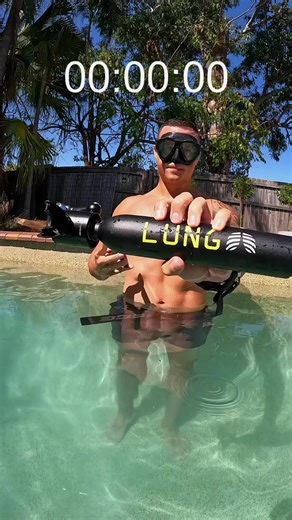 48K views · 700 reactions | Testing how long this mini air tank lasts 勞 #fyp #review #diving #freediving #snorkeling #underwater #water #scuba | Lung Tank | Facebook
