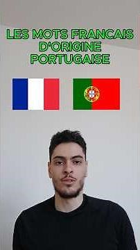 mots français d'origine portugaise #langue #linguistique #culture #portugal #portugais