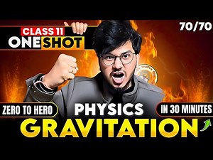 GRAVITATION ONE SHOT CLASS 11TH PHYSICS FOR EXAM 2024-2025 BY MUNIL SIR