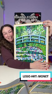 LEGO Art Monet: Assembling the New Flower Bouquet Set