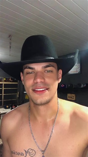 Casual Cowboy Vibes with Shirtless Style