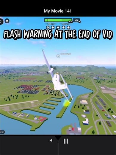 Flying a plane in Roblox #roblox #shorts #funny