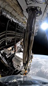 A nighttime view from space looks unreal at first glance. 🌍🌑 In extreme low-light conditions, most real space footage appears almost completely dark due to camera exposure limits. This visual imagines what such a moment could look like if those limits didn’t exist — with surface details faintly visible below. #Space #NightFromSpace #SpaceView #ISS #CosmicPerspective #AIVisual | Mars Unknown World