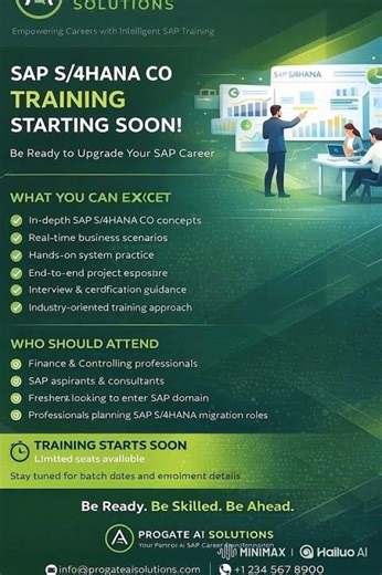 SAP S/4HANA CO Training | Real-Time & Career-Focused Program